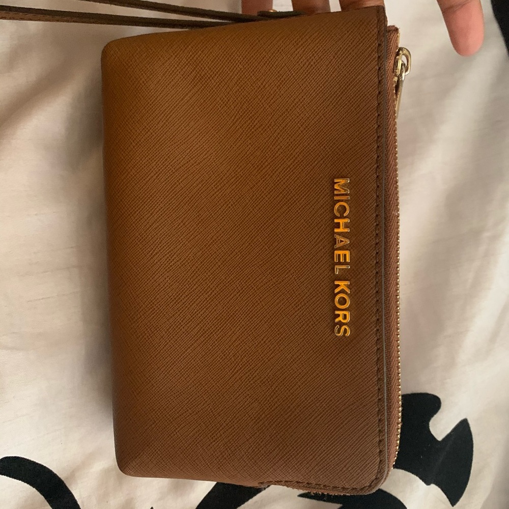 Authentic MK wristlet purse
